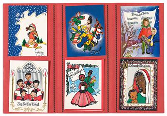 (BUSINESS--PUBLISHING.) Catalogue for "Personal Christmas Cards with Name Imprinted" from Color-Tone Originals.